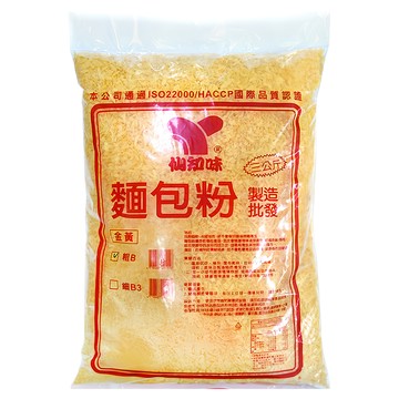 仙知味 麵包粉粗B  3kg  1袋