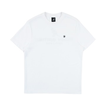 KANGOL 短T 白色 微落肩 袋鼠 印花 短袖 中性 6625101400