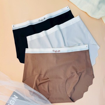 LDH-6D隱形無痕中腰褲-加大-多色任選