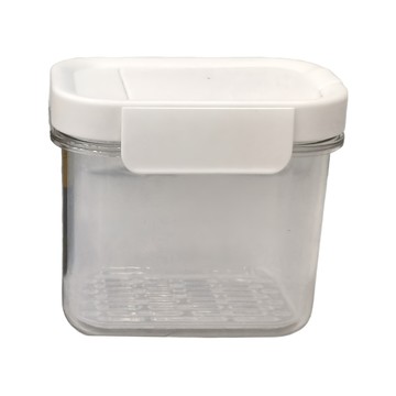 懶角落 蔥姜蒜瀝水盒 白色 PET+PP  1個  2個