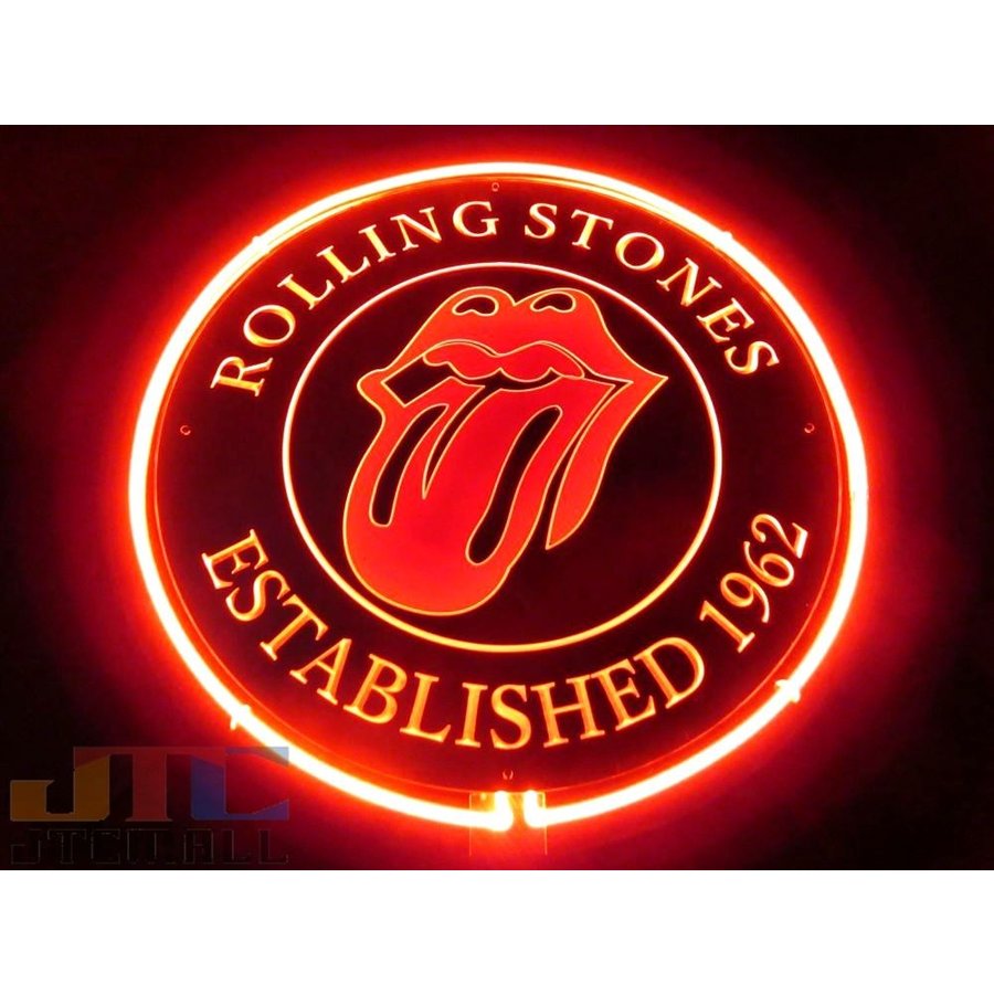 STONES BAR OPEN ME UP ネオンサイン ローリングストーンズ