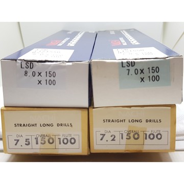 [台灣現貨+_隔日寄送+實體店面］本NACHI LIST 550 系列 5.1*200-7.9*200直柄長鑽頭特價出清