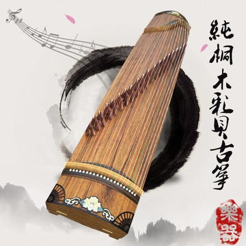 初學考級專用古箏1.63米同卷珠簾樂器 鑫弘-戶外運動