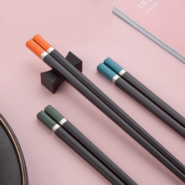 合金筷子一人一筷耐高溫不發霉家用高檔精致新款家庭區分專人專用