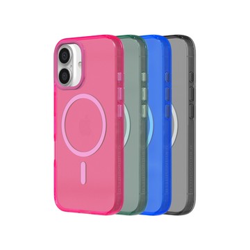 RHINOSHIELD iPhone 16 Plus (6.7吋) JellyTint MagSafe兼容 磁吸透明防摔手機殼｜相機鍵按鈕版