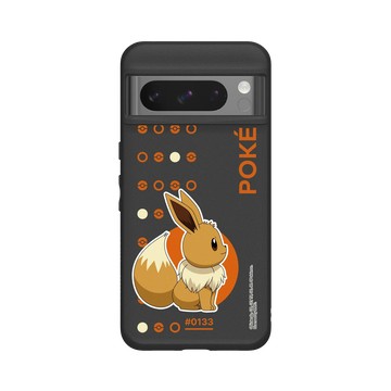 Pixel 8 Pro SolidSuit 黑 - 寶可夢 Pokemon - 印花系列-伊布