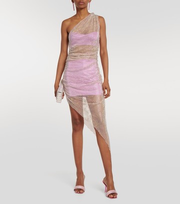 Giuseppe di Morabito Embellished mesh midi dress