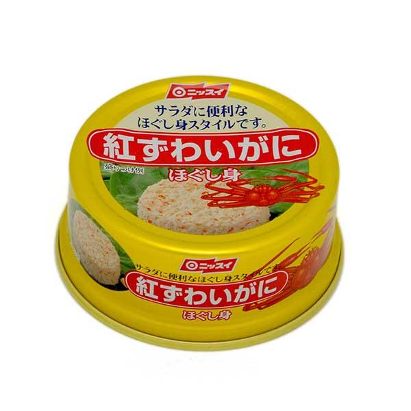 ニッスイ 紅ずわいがに ほぐし身缶詰 12缶セット 1セット（12缶：1缶55g）