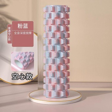 YOG-瑜伽柱泡沫滾軸狼牙棒用品滾腿瘦腿神器肌肉腿放鬆健身滾輪按摩軸