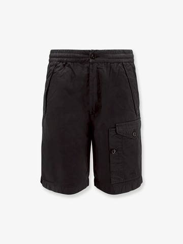 Cotton cargo bermuda shorts - C.P.COMPANY - gender_Man