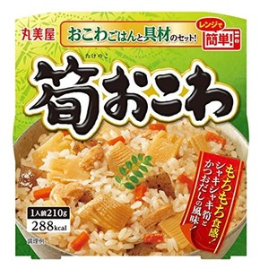 丸美屋食品工業 レンジで簡単! 筍おこわ 味付けおこわ付き 210G×6個