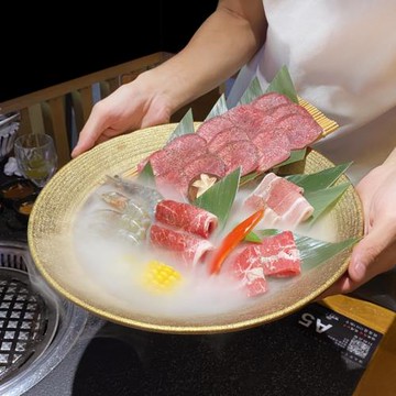 新中日本式料理陶瓷餐具大號刺身盤高端烤肉店海鮮拼盤三文魚冰盤