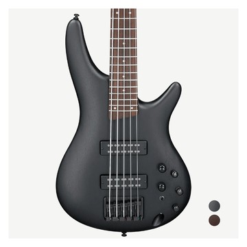 Ibanez SR305EB WK 5弦 雙雙 風化黑 Weathered Black 玫瑰木指板 PowerSpan雙拾音器 SR系列 電貝斯