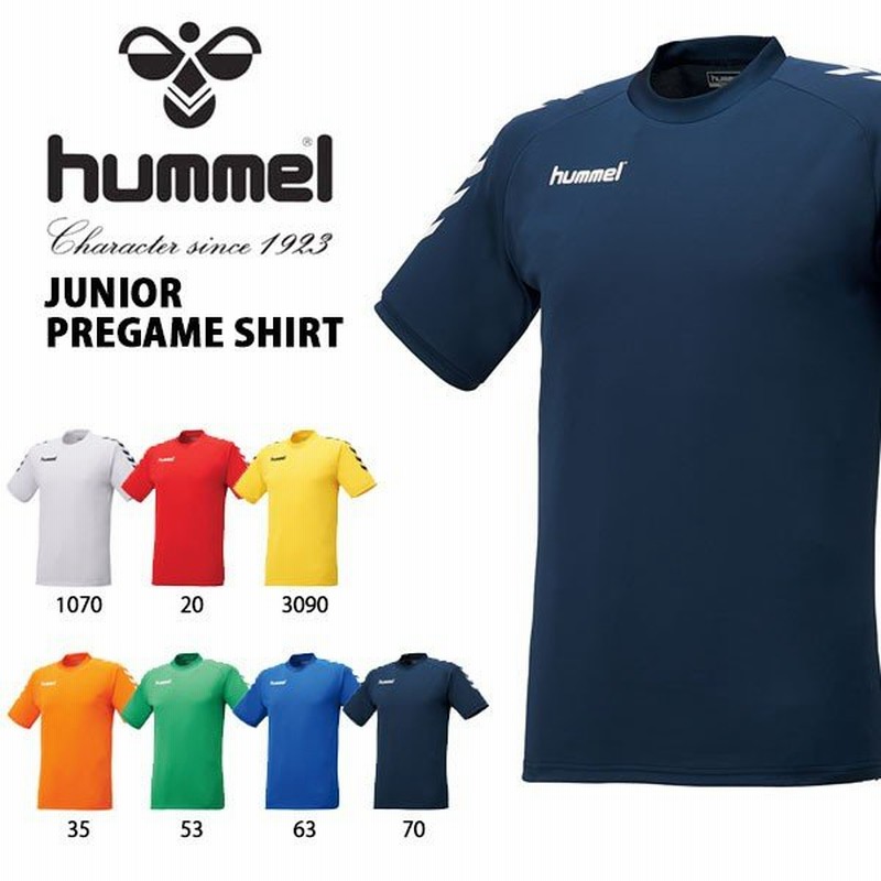 キッズ 半袖 Tシャツ ヒュンメル Hummel ジュニアプレゲームシャツ 子供 サッカー フットボール ウェア 部活 クラブ 練習着 得割 Hjg3016 通販 Lineポイント最大0 5 Get Lineショッピング