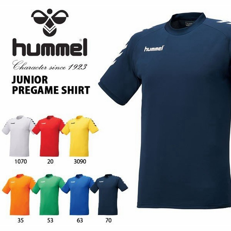 キッズ 半袖 Tシャツ ヒュンメル Hummel ジュニアプレゲームシャツ 子供 サッカー フットボール ウェア 部活 クラブ 練習着 得割 Hjg3016 通販 Lineポイント最大0 5 Get Lineショッピング