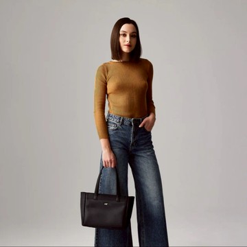 【BRAUN BUFFEL】凱瓦 托特包-黑色(德國小金牛台灣總代理)/BF860-57-BK