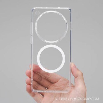 Magsafe磁吸無線充電適用oppoFindX8手機殼pro護甲X8s氣囊防摔FindX7透明亞克力ultra簡約Reno12硬殼6全包43+