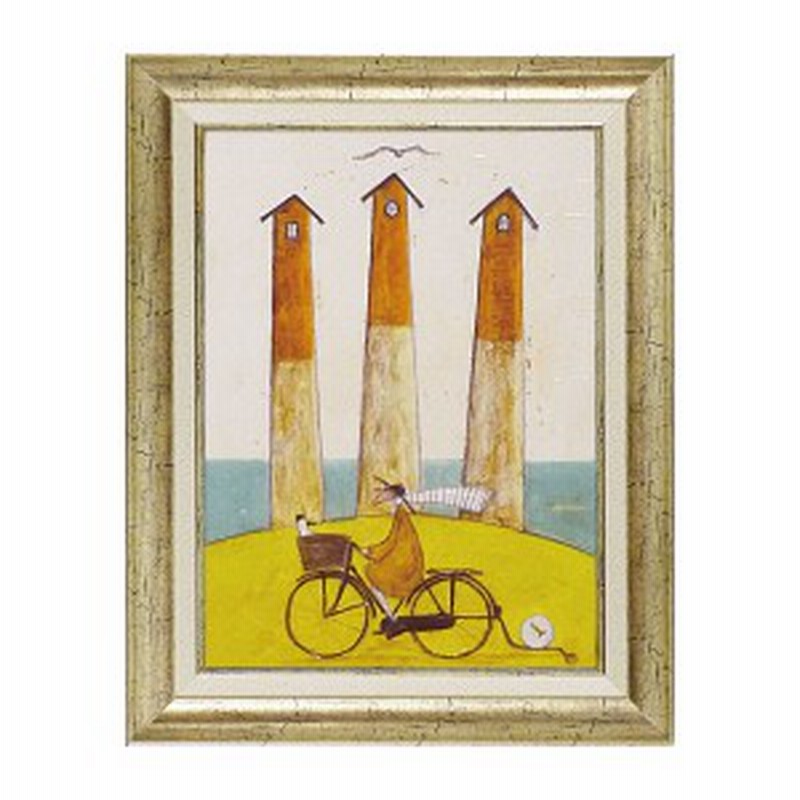アートパネル アートフレーム 壁掛け サムトフト おしゃれ 絵画 絵 アートボード インテリア イギリス作家 海辺のサイクリング St 通販 Lineポイント最大1 0 Get Lineショッピング