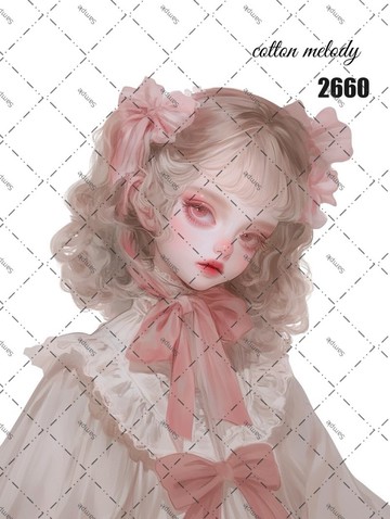 original sticker no.2660 人物貼紙 原創貼紙 原創人物貼紙 裝飾貼紙 cotton melody