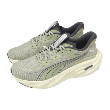 Puma 慢跑鞋 Magnify Nitro 3 Terrains 男鞋 綠 銀 氮氣中底 支撐 運動鞋 312342-01