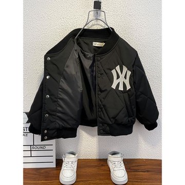 寶寶上衣春季男童秋冬薄棉外套兒童夾克日系棉服棒球服夾棉早春初