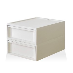 【RISU】北歐風堆疊抽屜櫃組(加大版) S -白色