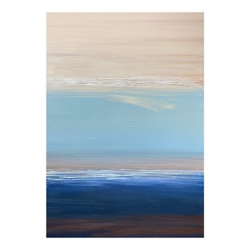 御畫房 當代國家級展覽畫家 抽象系列手繪油畫70×100cm(DB-182)