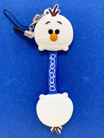 【震撼精品百貨】冰雪奇緣_Frozen~迪士尼公主系列防塵塞捲線器~雪寶#21423