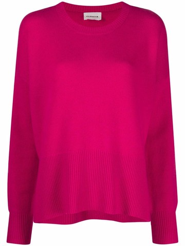 P.A.R.O.S.H. - crew-neck jumper - women - Wool/Cashmere - XS - Pink