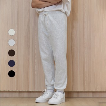 50% Fifty Percent｜高品質輕刷毛縮口褲【期間限定】｜02531151004