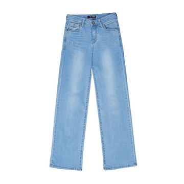 5th STREET｜女裝｜瞬乾直筒褲｜拔淺藍