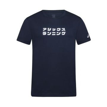 【Asics 亞瑟士】 短袖上衣  圓領短袖T恤 男 - 011D847400