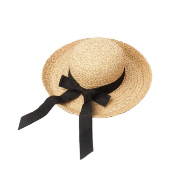 草帽遮陽帽-圓頂捲邊大簷蝴蝶結女帽子73zr62【獨家進口】【米蘭精品】