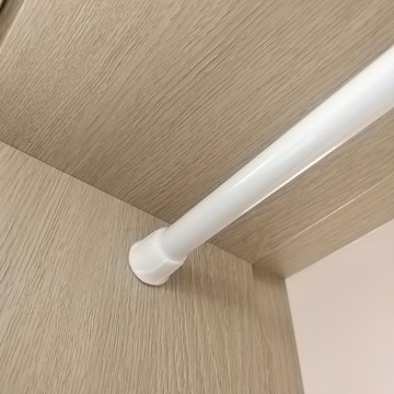 J-Home 多用途長度可調伸縮桿  M(43~71cm)  白色