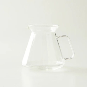 ORIGAMI x HARIO 咖啡玻璃下壺 710mL/耐熱玻璃/茶壺/花茶壺/水壺