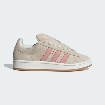adidas 愛迪達 休閒鞋 女鞋 運動鞋 三葉草 CAMPUS 00s W 米白粉 JI2752