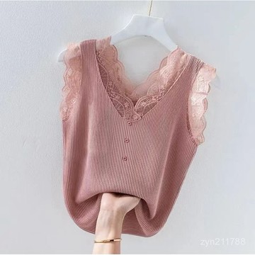 【台灣出貨】100KG女背心 蕾絲背心 吊帶背心 性感背心 寬鬆背心 女生背心 無袖上衣 背心女 夏季背心 大尺碼背心
