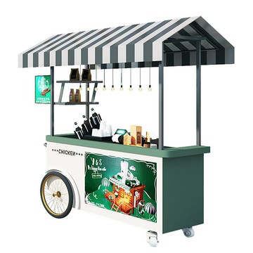 【免運/可開票】擺攤推車 戶外多功能手推咖啡奶茶飲品餐車夜市可移動擺攤促銷展示車