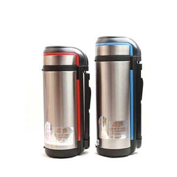 博恩士十代真空保溫壺 戶外旅行便攜暖水瓶 大容量水壺水杯包郵