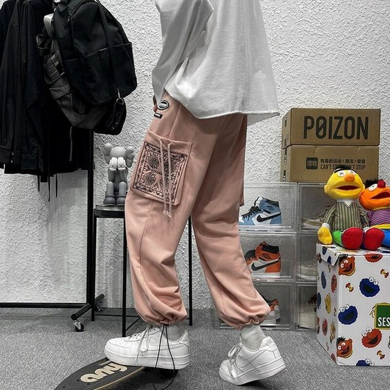 パンツ ズボン スウェット カジュアル ストリート系 Mー3lサイズ 韓国服 メンズ 通販 Lineポイント最大get Lineショッピング