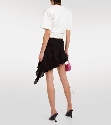 Magda Butrym Gathered cotton jersey top