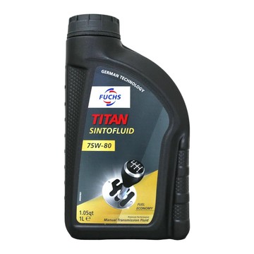 FUCHS TITAN SINTOFLUID 基礎油 75W-80 德國產 1L  1瓶