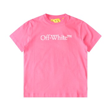 Off-white - Fuchsia Cotton T-shirt