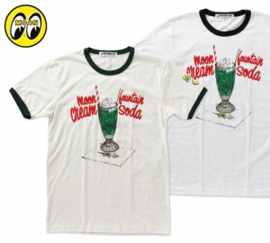 ムーンアイズ Tシャツ メンズ 半袖 アメカジ おしゃれ かっこいい ホットロッド レーシング モーター MOONEYES MOON Cafe  クリームソーダ | LINEブランドカタログ