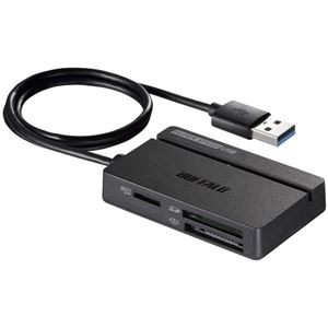 バッファロー（サプライ） USB3.0 マルチカードリーダー スタンダード ブラック BSCR100U3BK