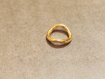 【 訂製 】好人緣純金尾戒