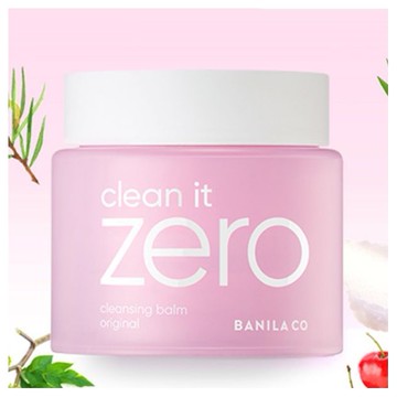 優惠款 韓國Banila-co~Zero零感肌瞬卸凝霜-經典款180ml(粉色升級版) -NG品