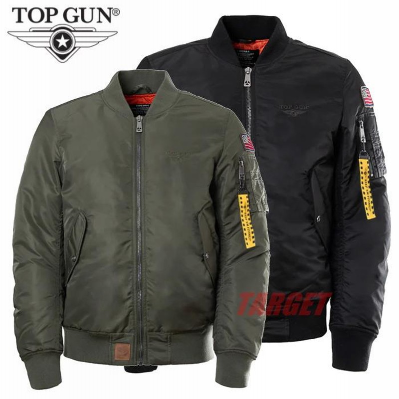 ☆【10%OFF 正規品/輸入品】Top Gun Fashion New York MA-1 ナイロン 