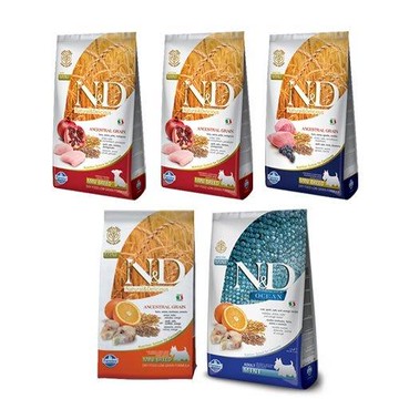 Farmina法米納-N&D挑嘴全齡犬天然低穀糧800g X(3入組) (下標數量2+送神仙磚)