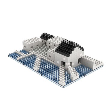 Archbrick 石之美術館微積木 (隈研吾)